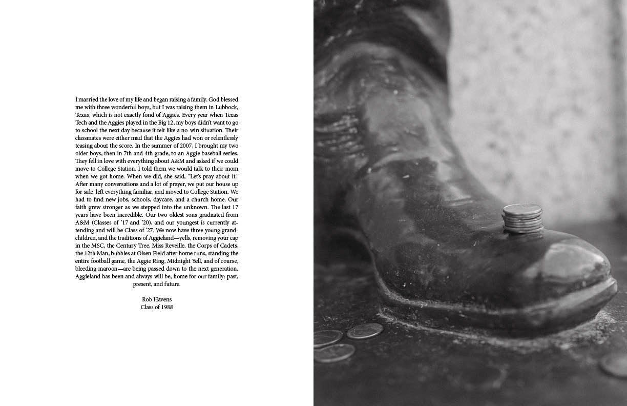 "HERE" Aggie Coffee Table Book